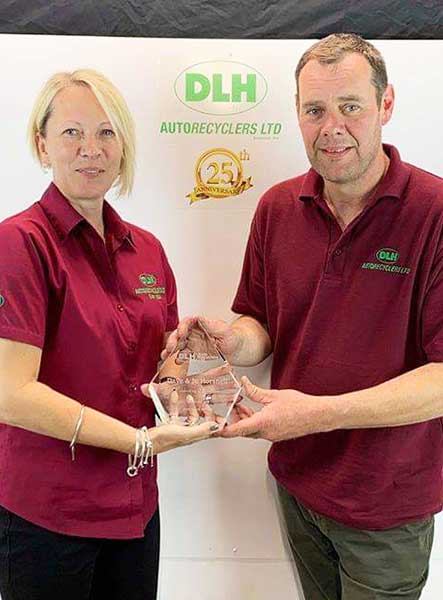 Jo and Dave Horsnell DLH Autorecyclers Ltd
