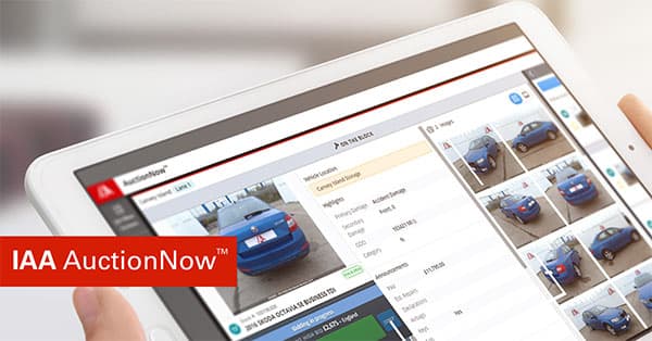 IAA launches AuctionNow™ in the UK p