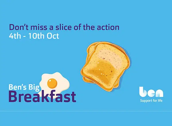 New Ben’s Big Breakfast fundraiser to launch in October f