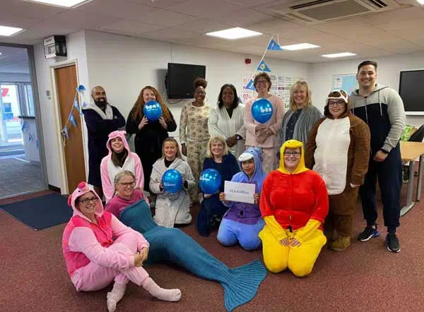 Copart Proudly Puts on Pyjamas for Ben Automotive Charity f 