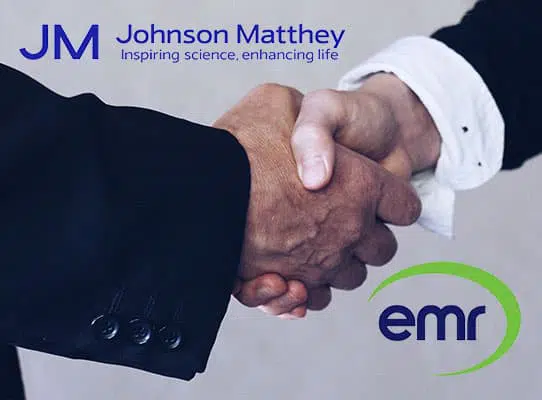 Johnson Matthey partners with EMR on a sustainable, circular solution for lithium-ion battery recycling in the UK p