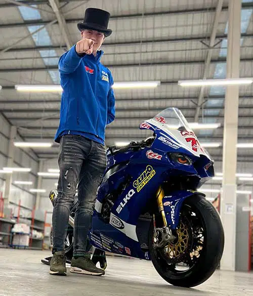 LKQ Euro Car Parts extends partnership with Kawasaki and Storm Stacey for the 2022 Bennetts BSB p