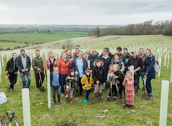 Cawleys kick-start 75th-anniversary celebrations with family tree planting day f