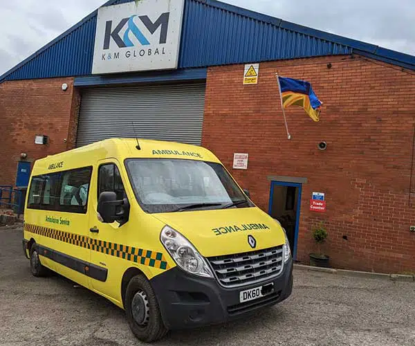 K&M Global sends relief to Ukraine p one