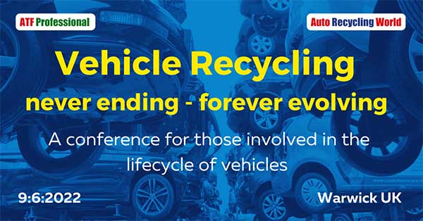 Book your place at this year’s ATF Pro and ARW vehicle recycling conference re soc