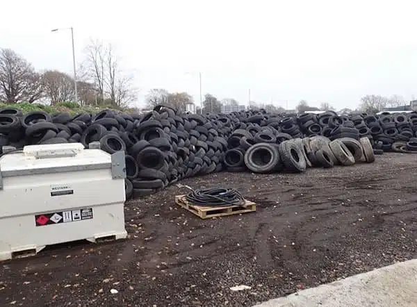 Tyre pyre fire-risk - Portsmouth pair's company ignored safety orders p two
