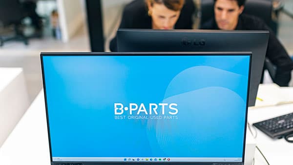 B-Parts Drives Sustainable Impact: Over 200.000 Original Used Auto Parts sold, making a significant contribution to the Circular Economy p two