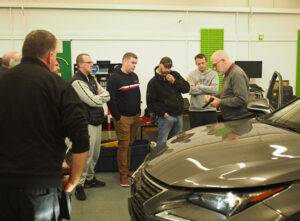 TUS Limerick hosts first batch of ELVES IMI Authorised Electric Vehicle Dismantling training in Ireland f
