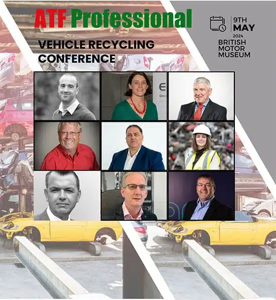 Only three weeks until the ATF Professional Vehicle Recycling Conference – Have you booked your ticket?
